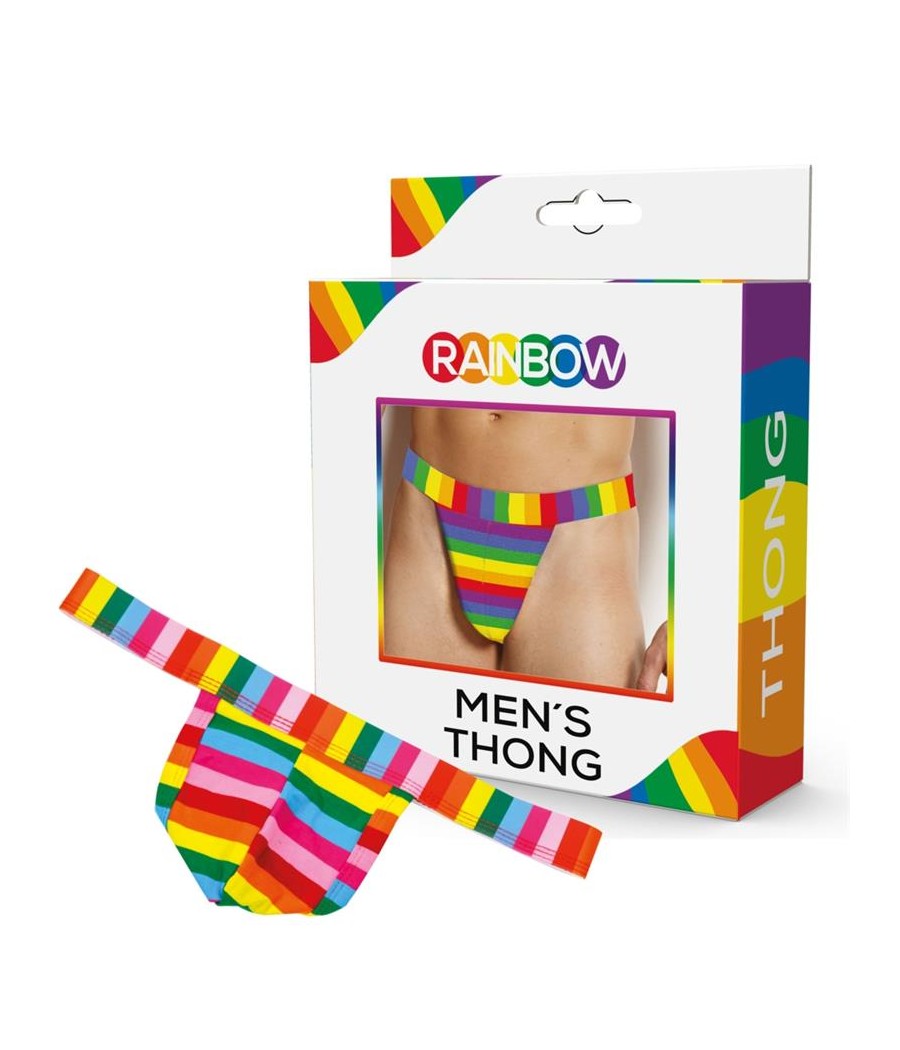 Tanga Masculino Arcoiris