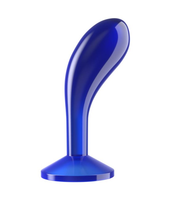 Plug Anal Flawless Azul Transparente 6