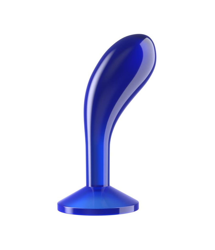 Plug Anal Flawless Azul Transparente 6