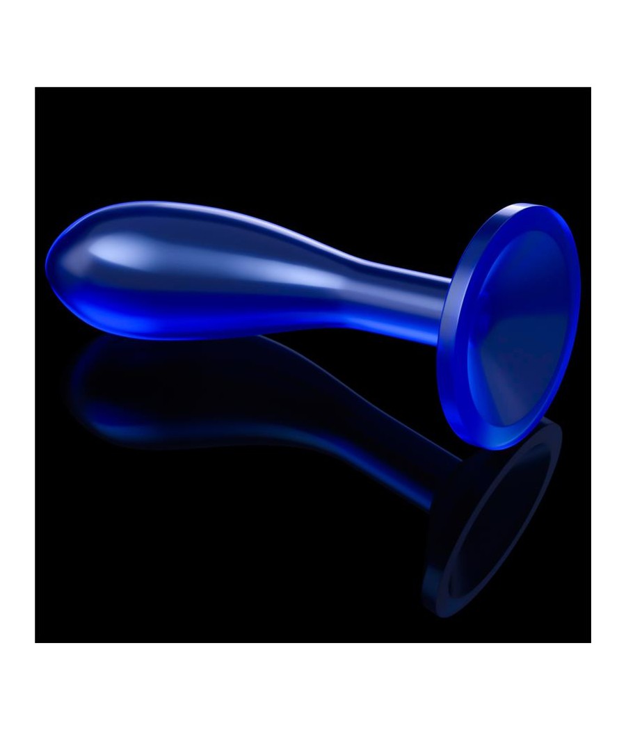 Plug Anal Flawless Azul Transparente 6