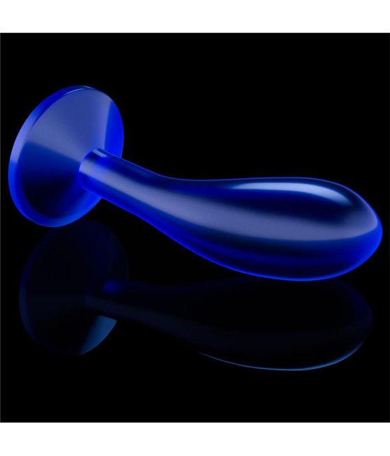 Plug Anal Flawless Azul Transparente 6