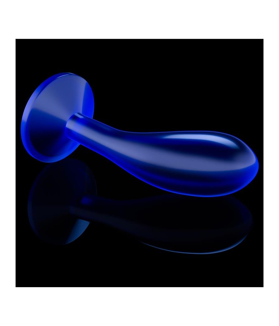 Plug Anal Flawless Azul Transparente 6