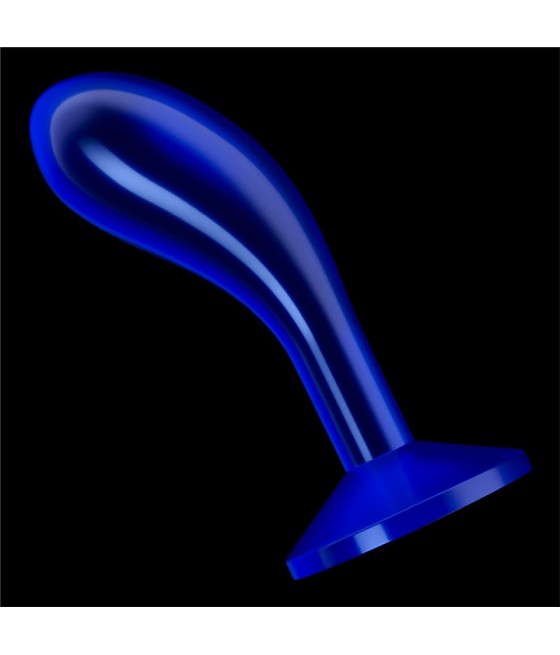 Plug Anal Flawless Azul Transparente 6