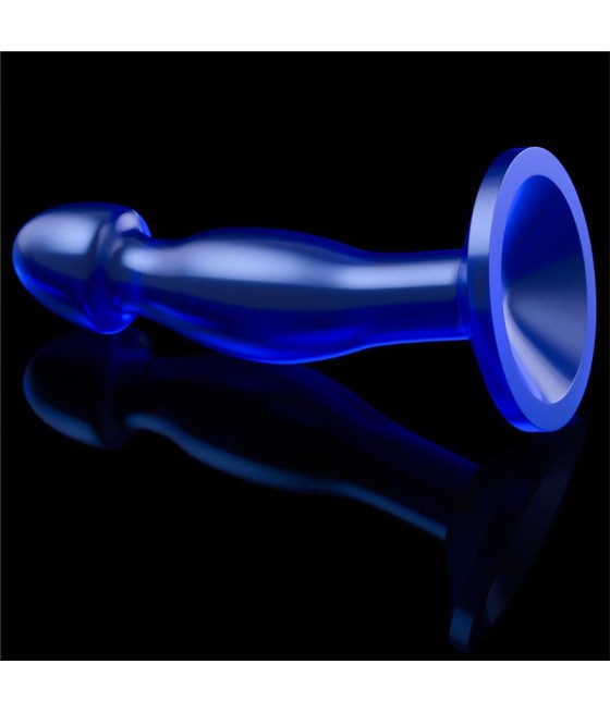 Plug Anal Flawless Azul Transparente 65