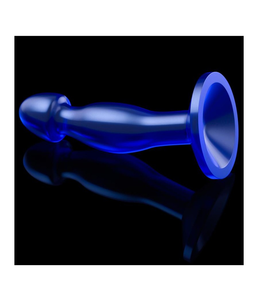 Plug Anal Flawless Azul Transparente 65