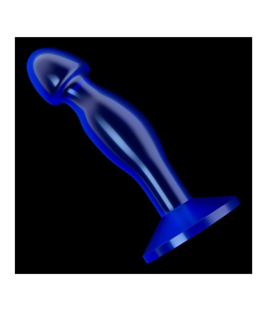 Plug Anal Flawless Azul Transparente 65