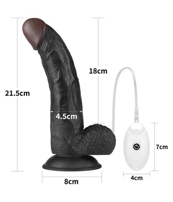 Arnes Ajustable con Dildo 85 10 Funciones