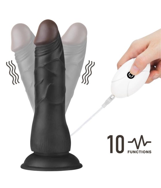 Arnes Ajustable con Dildo 10 Vibraciones 75