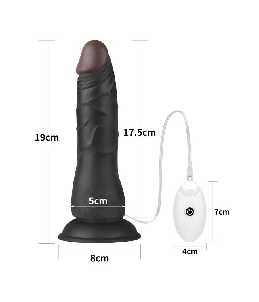 Arnes Ajustable con Dildo 10 Vibraciones 75