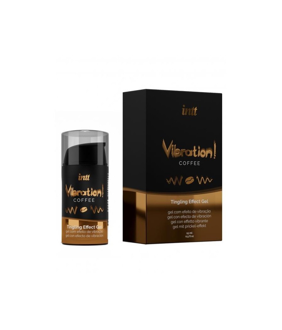 Vibrador Liquido Efecto Calor Sabor Cafe 15 ml