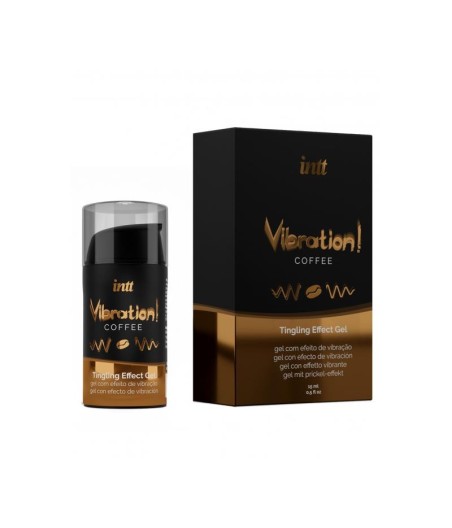 Vibrador Líquido Efecto Calor Sabor Café 15 ml