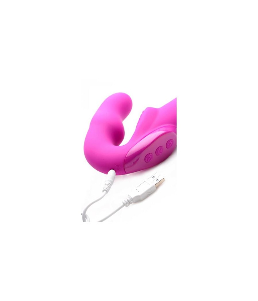 Evoke Vibrador Doble Rosa