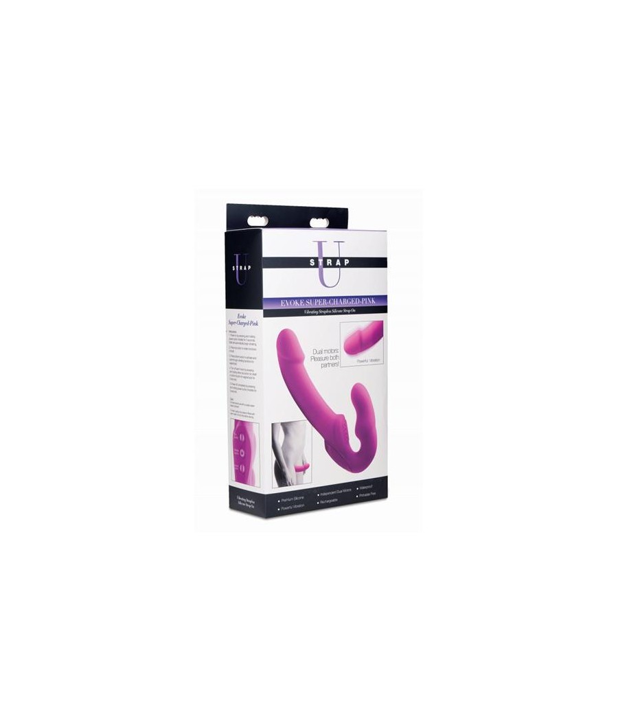 Evoke Vibrador Doble Rosa