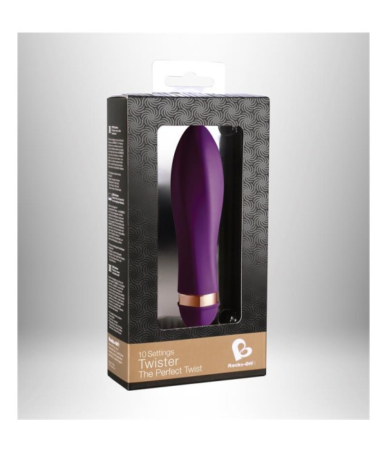 Mini Twist Vibrador Purpura