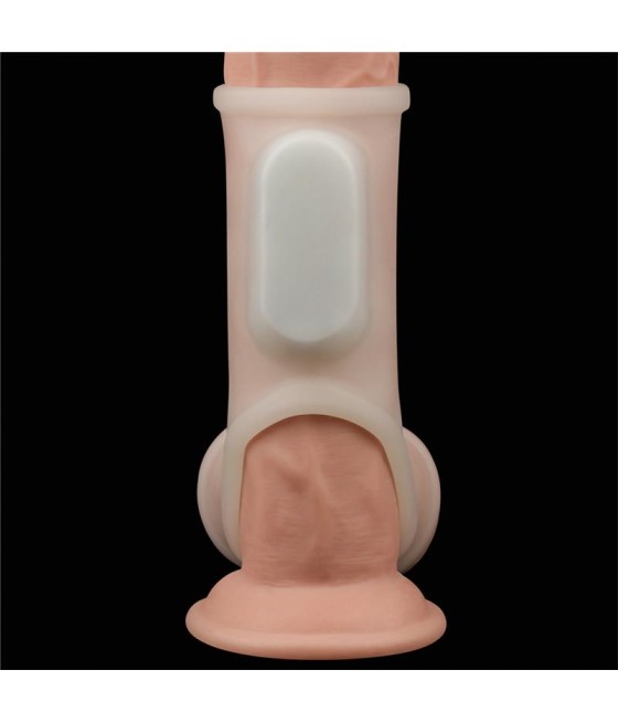 Funda Pene y Testiculos con Vibracion Silk Knights