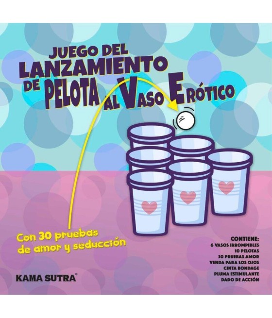 Juego de la Pelota al Vaso Erotico