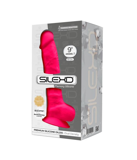 Dildo Dual Density Mod. 1 - 9 Rosa