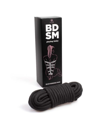 Cuerda para Bondage 10 m Negra