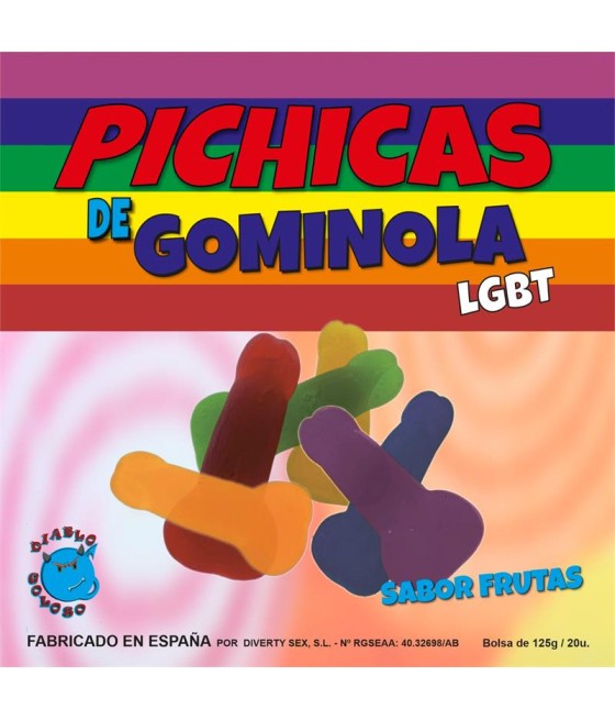 Caja Gominolas Pito Sabor Frutas LGBTQ