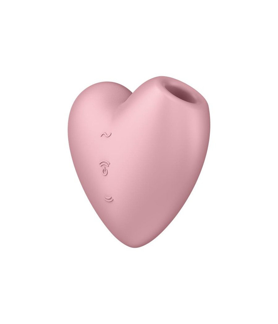 Cutie Heart Succionador de Clitoris y Vibracion Rosa