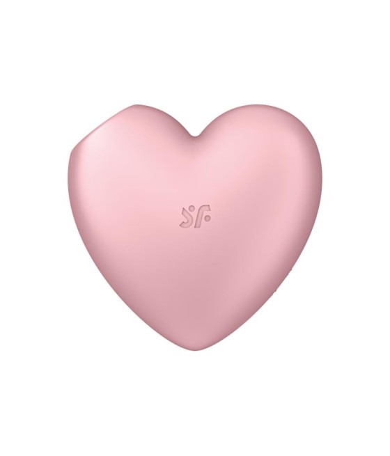 Cutie Heart Succionador de Clitoris y Vibracion Rosa