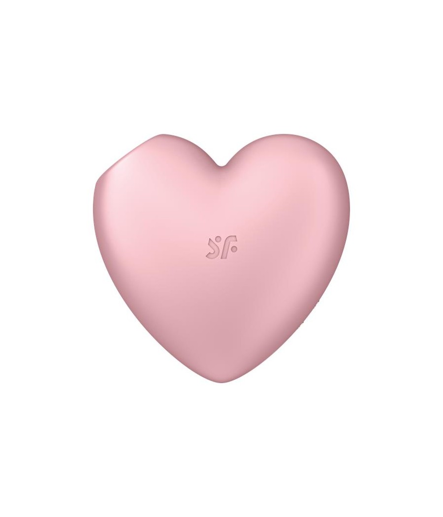 Cutie Heart Succionador de Clitoris y Vibracion Rosa