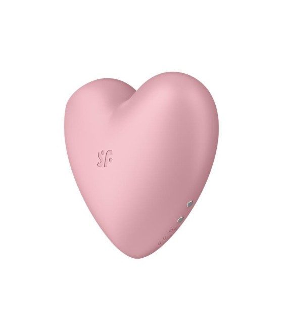 Cutie Heart Succionador de Clitoris y Vibracion Rosa