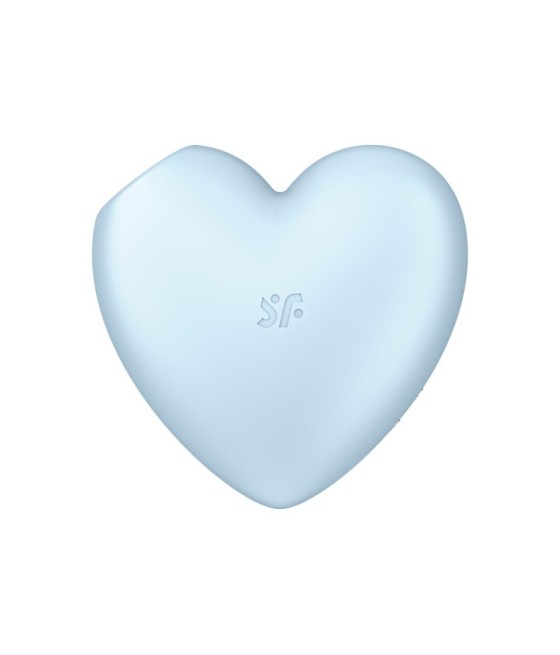 Cutie Heart Succionador de Clitoris y Vibracion Azul