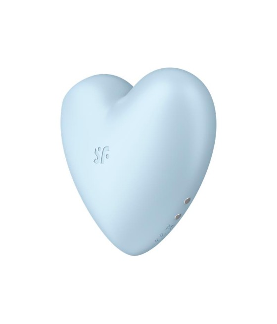 Cutie Heart Succionador de Clitoris y Vibracion Azul