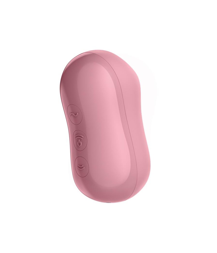 Cotton Candy Succionador de Clitoris y Vibrador Light Red