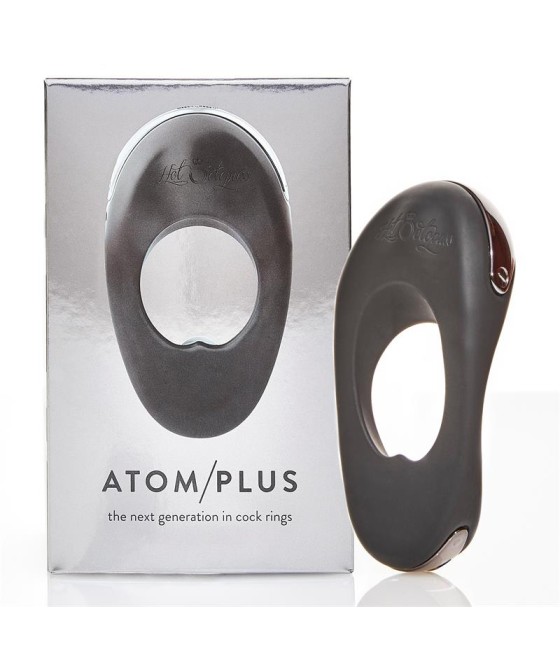 Anillo Vibrador Atom Plus Estimulacion Perianal Negro