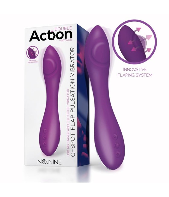 No Nine Vibrador Punto G Funcion de Pulsacion USB Magnetico Silicona