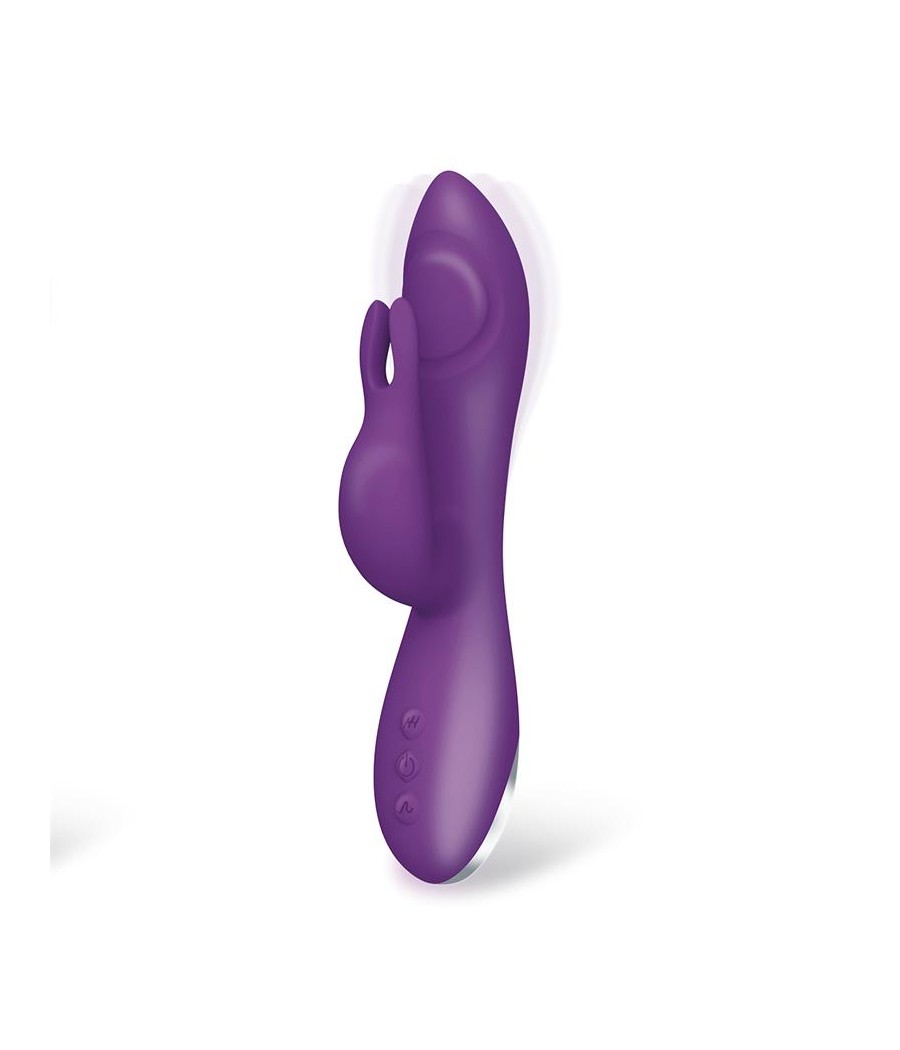 No Eleven Vibrador con Conejito Punto G y Fucion de Pulsacion USB Margnetico Silicona