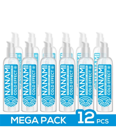 Pack de 12 Lubricante Base Agua Efecto Frio 150 ml