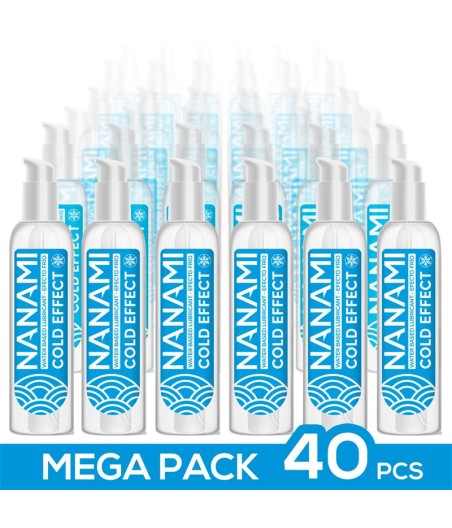 Pack de 40 Lubricante Base de Agua Efecto Frio 150 ml