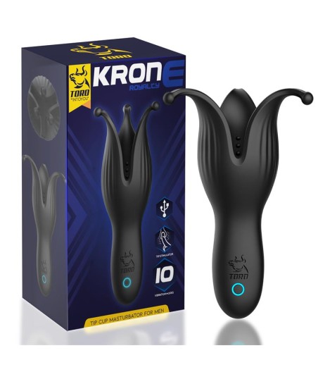 Krone Copa Masturbadora para el Pene Silicona USB