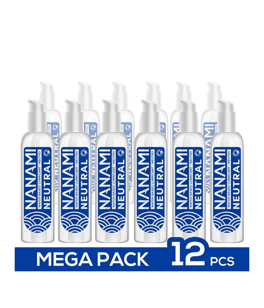 Pack de 12 Lubricante Base de Agua Neutro 150 ml