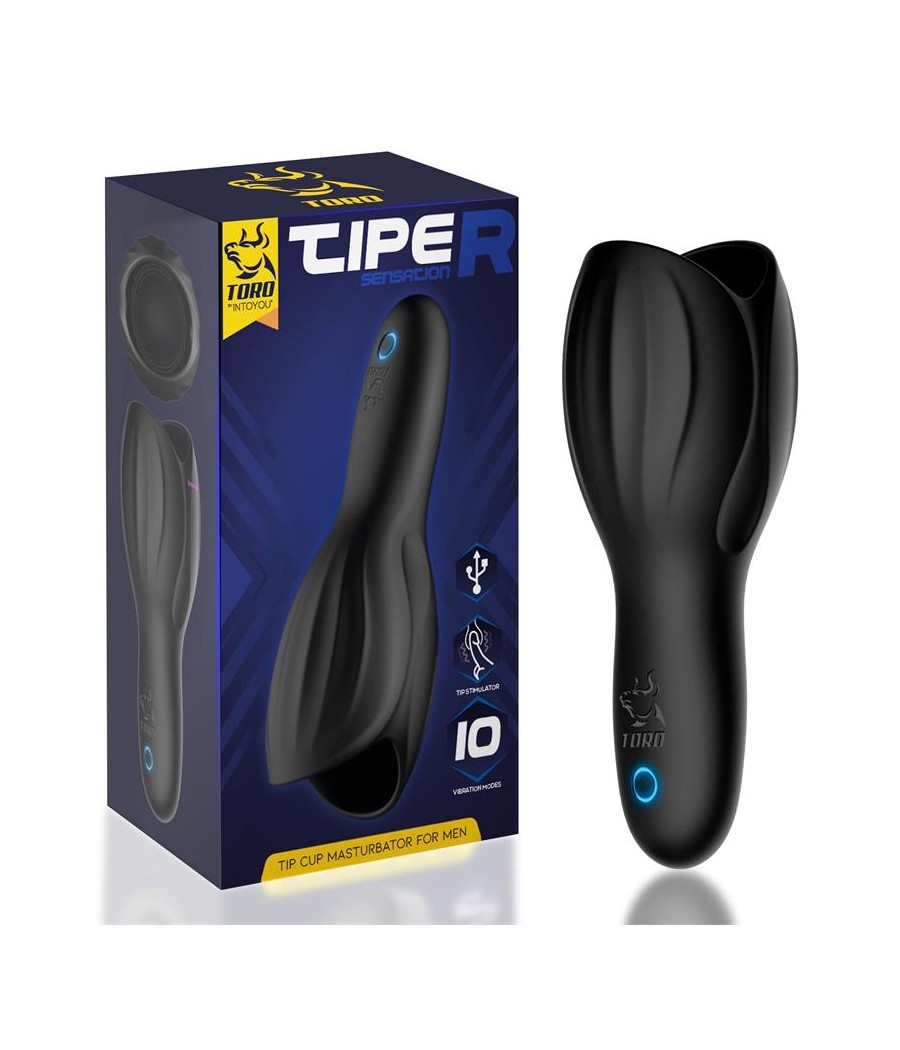 Tiper Copa Masturbadora para el Pene Silicona USB