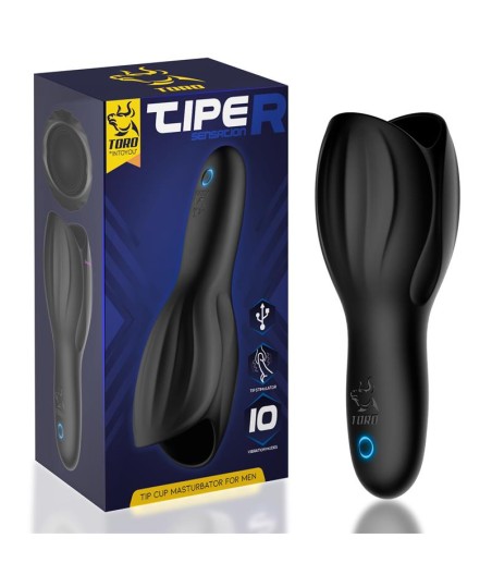 Tiper Copa Masturbadora para el Pene Silicona USB