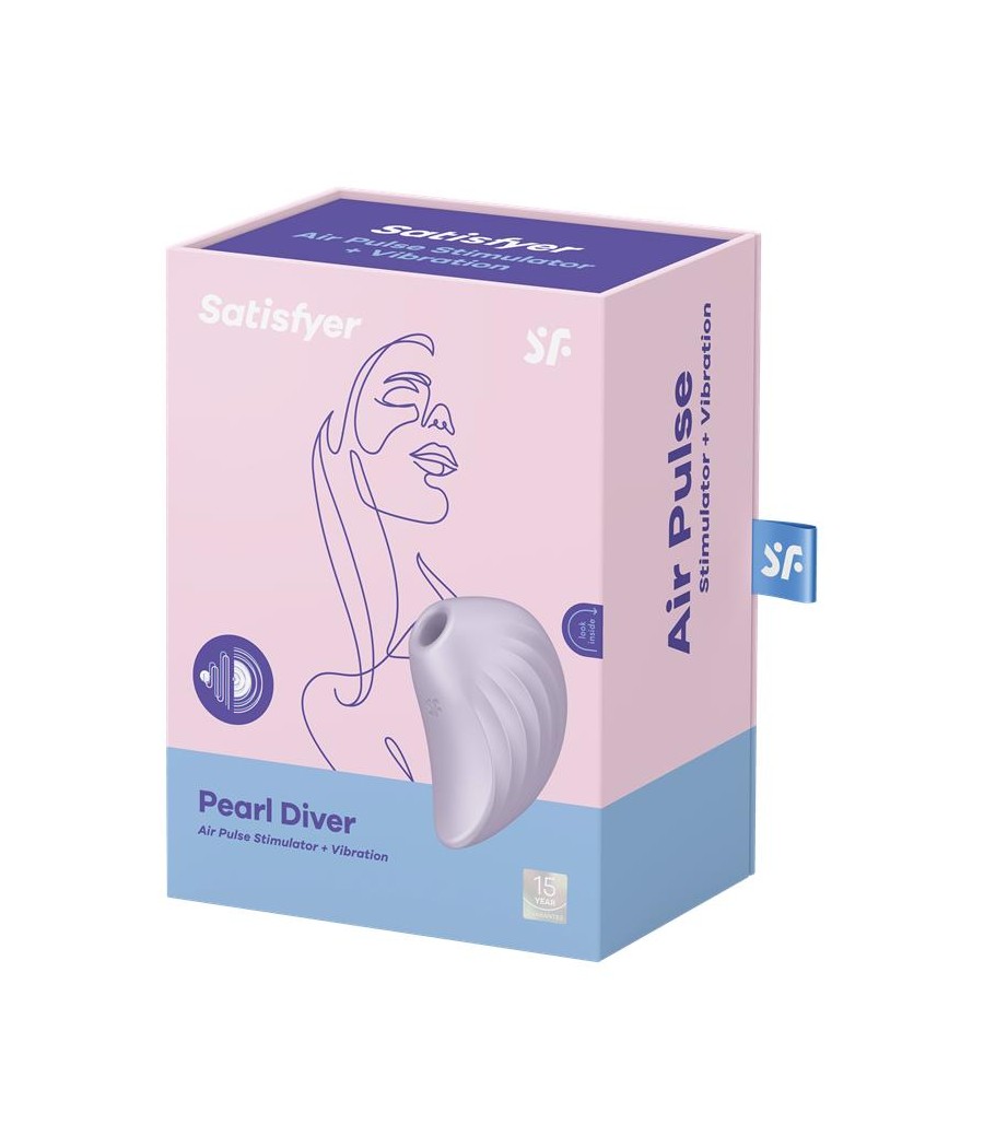 Succionador de Clitoris Pearl Driver Violet