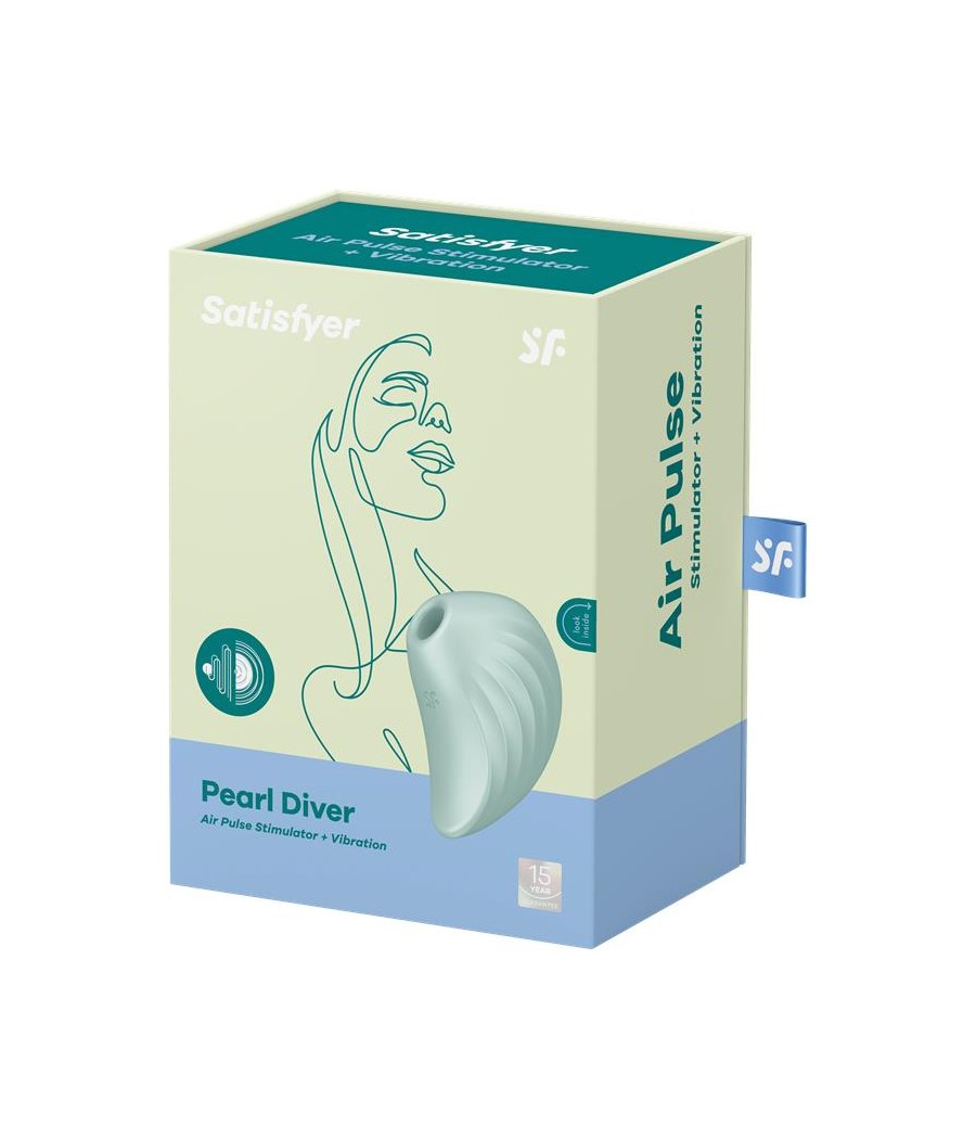 Succionador de Clitoris Pearl Driver Mint