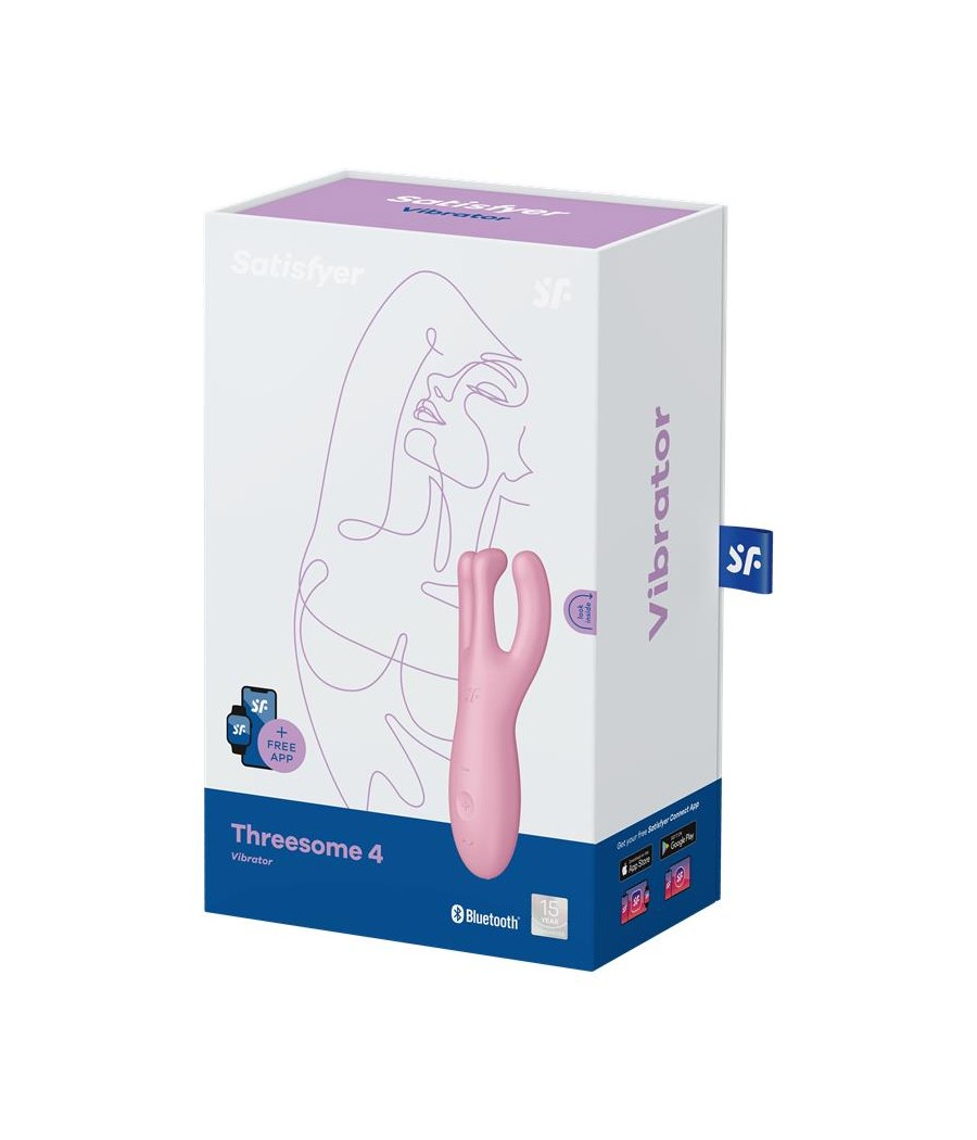 Threesome 4 APP Satisfyer Connect Rosa