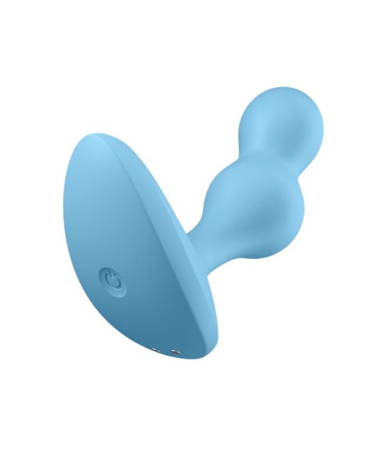 Deep Diver Plug Anal con Vibracion APP Satisfyer Connect Azul