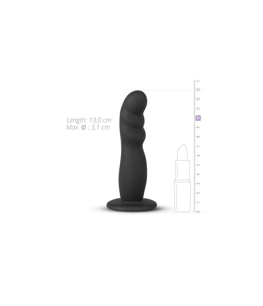 Arnes con Dildo de Silicona Negro