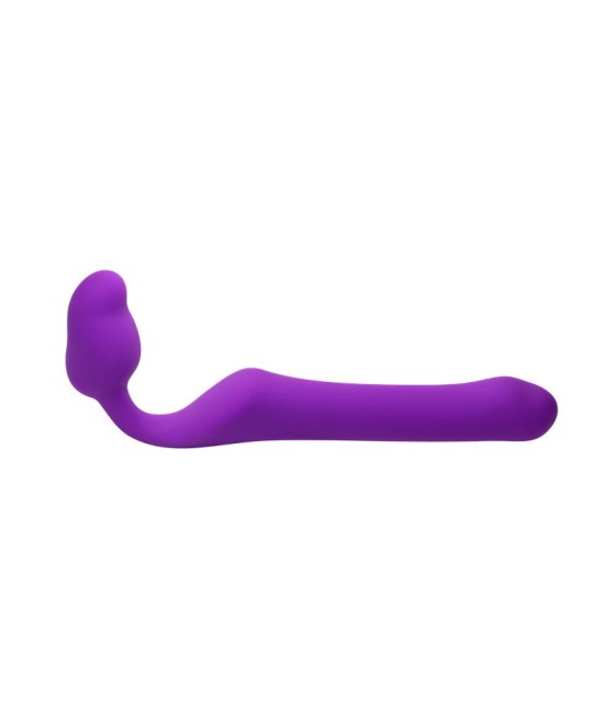 Queens M Dildo Strap On sin Tirantes Talla M Silicona Purpura