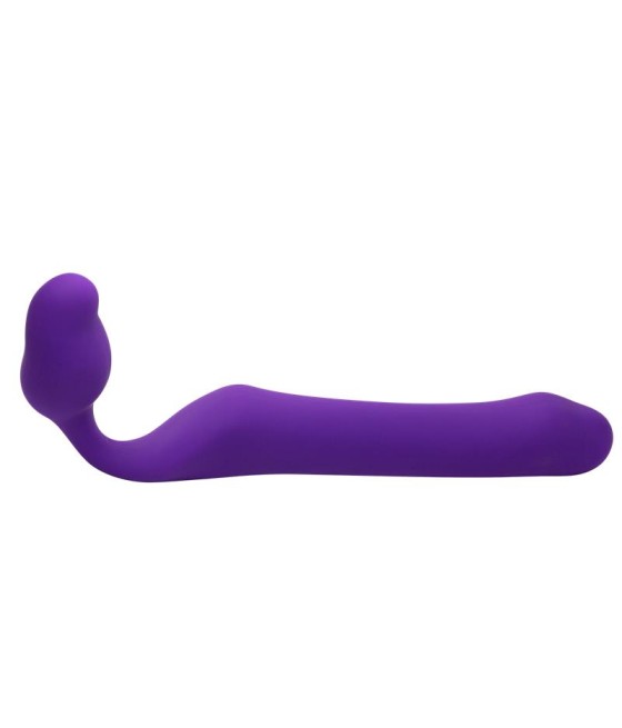 Queens L Dildo Strap-On sin Tirantes Silicona Púrpura Oscuro