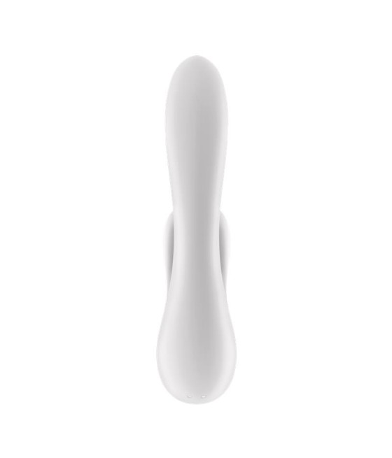 Double Flex Vibrador Punto G 3 Motores Satisfyer APP Connect Blanco