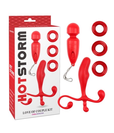 Kit Anal Wave Probe Rojo