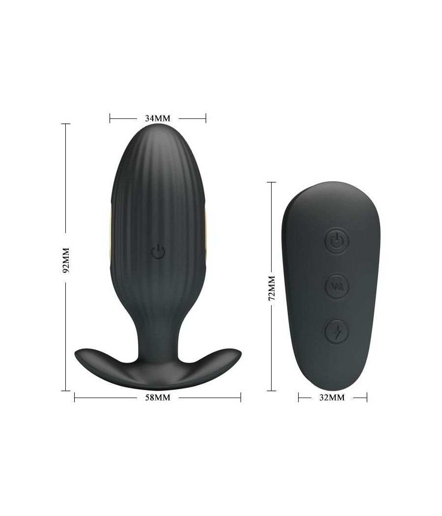 Royal Pleasure Plug Anal con Electro Estimulacion USB