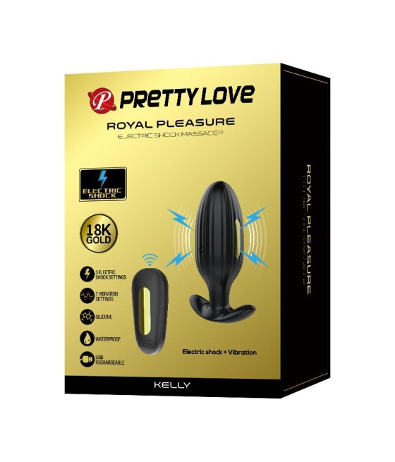 Royal Pleasure Plug Anal con Electro Estimulacion USB